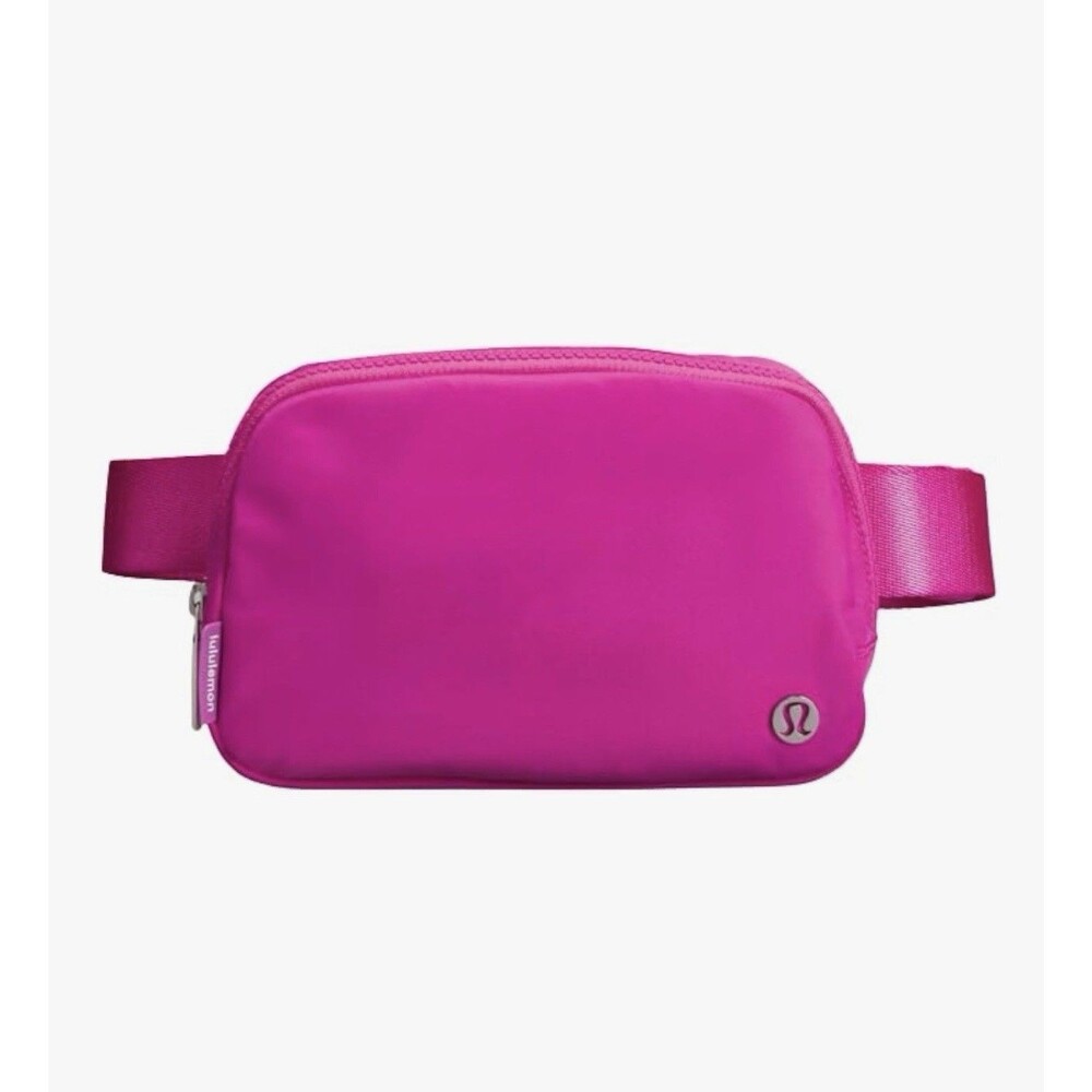 Lululemon Hot Pink Everywhere Belt Bag Adjustable Strap EUC